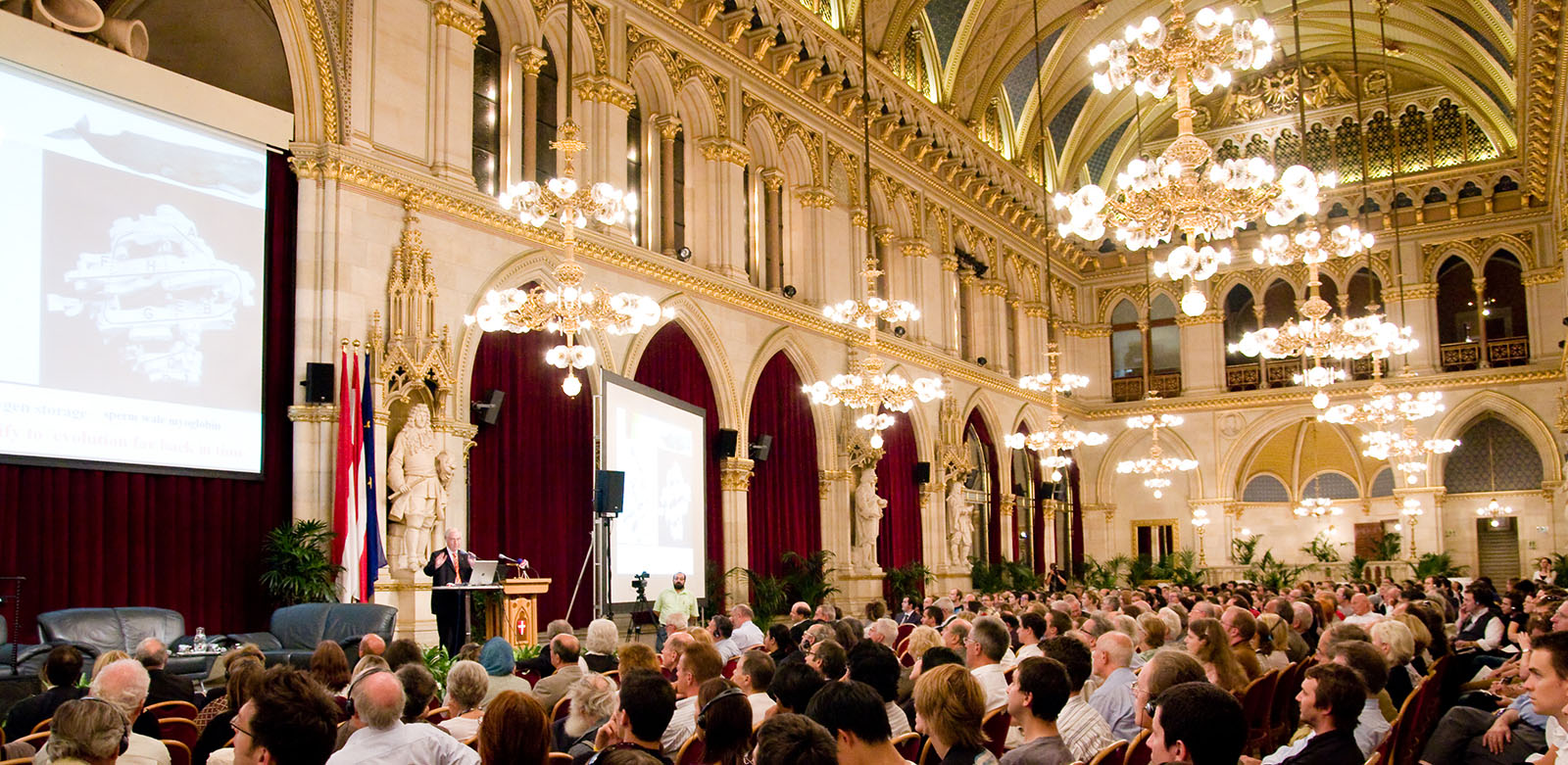 VN 2009 zum Thema Chemie, Festveranstaltung (zugleich Wiener Vorlesung) im Festsaal des Wiener Rathauses